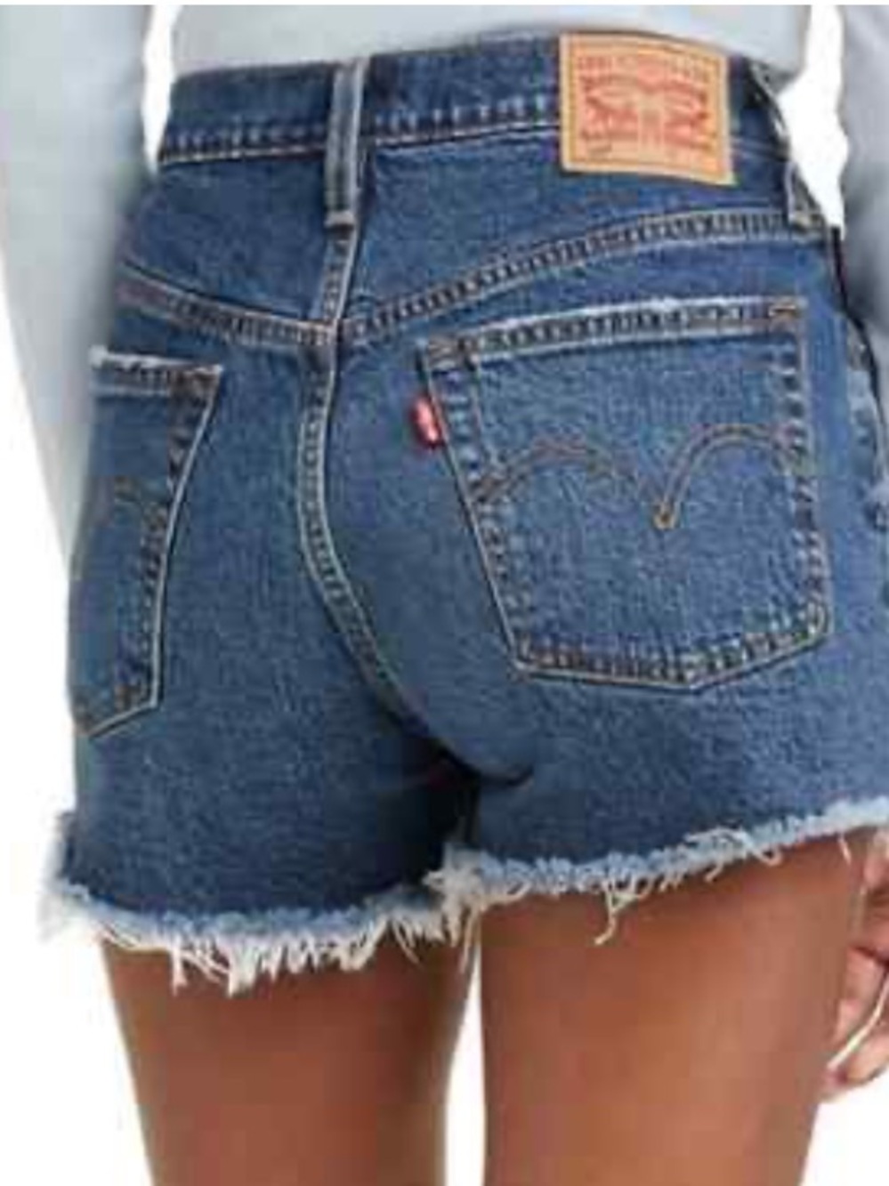 Mid rise 100% cotton VTG Levi’s White Oak Wedgie - Cone Selvage Indigo